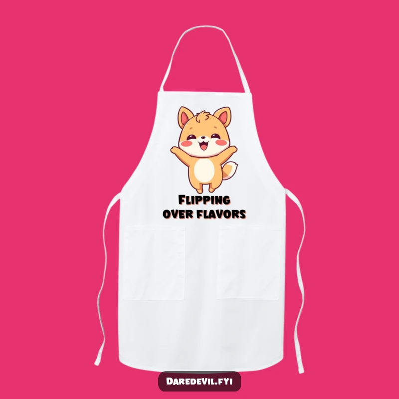 Funny Smiling Animal Apron: Playful Flip Kitchen Fun, Great Funny Gift