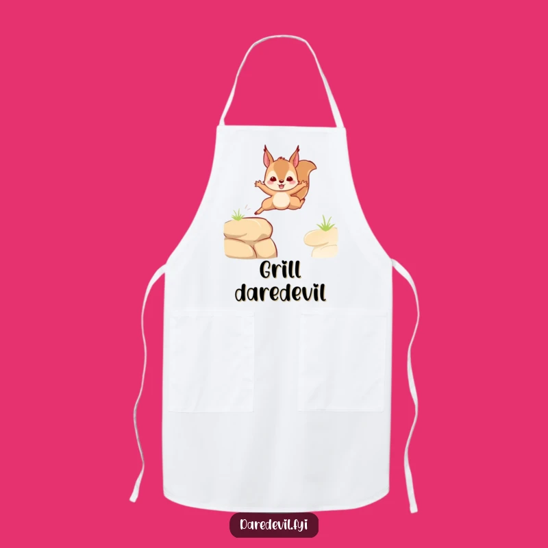Funny Squirrel Leap Apron: Cook with Daring and Fun, Ideal Funny Gift