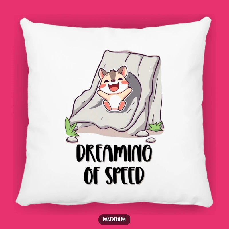 Funny Animal Chute Slide Pillow: Bold Delightful Character, Comfy Gift!