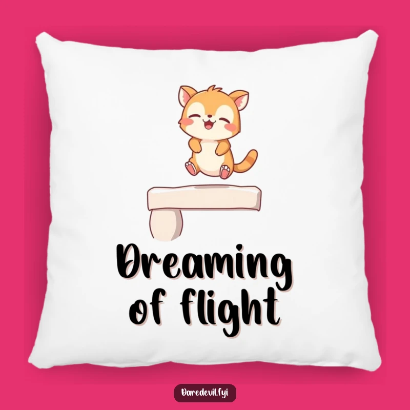 Funny Giggling Animal Leap Pillow: Playful Character's Comfort, Cozy Gift!