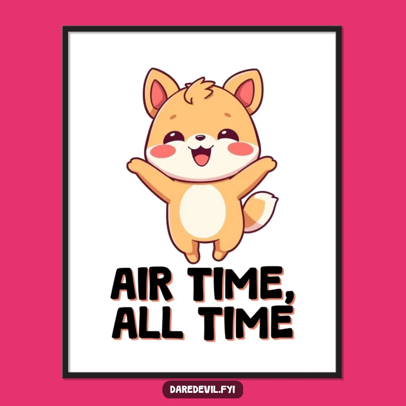 Funny Smiling Animal Digital Art: Playful Flip Download, Instant Funny Gift