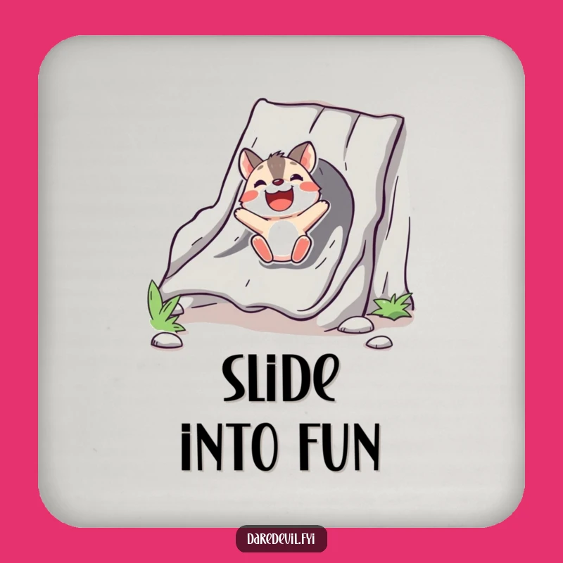 Funny Animal Chute Slide Coaster: Bold Character's Delightful Protection, Gift!