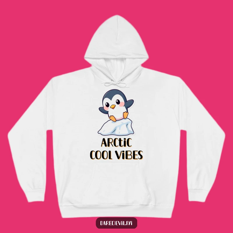 Funny Penguin Icicle Hoodie: Cozy Penguin Fun, Warm Winter Vibes, Perfect Funny Gift