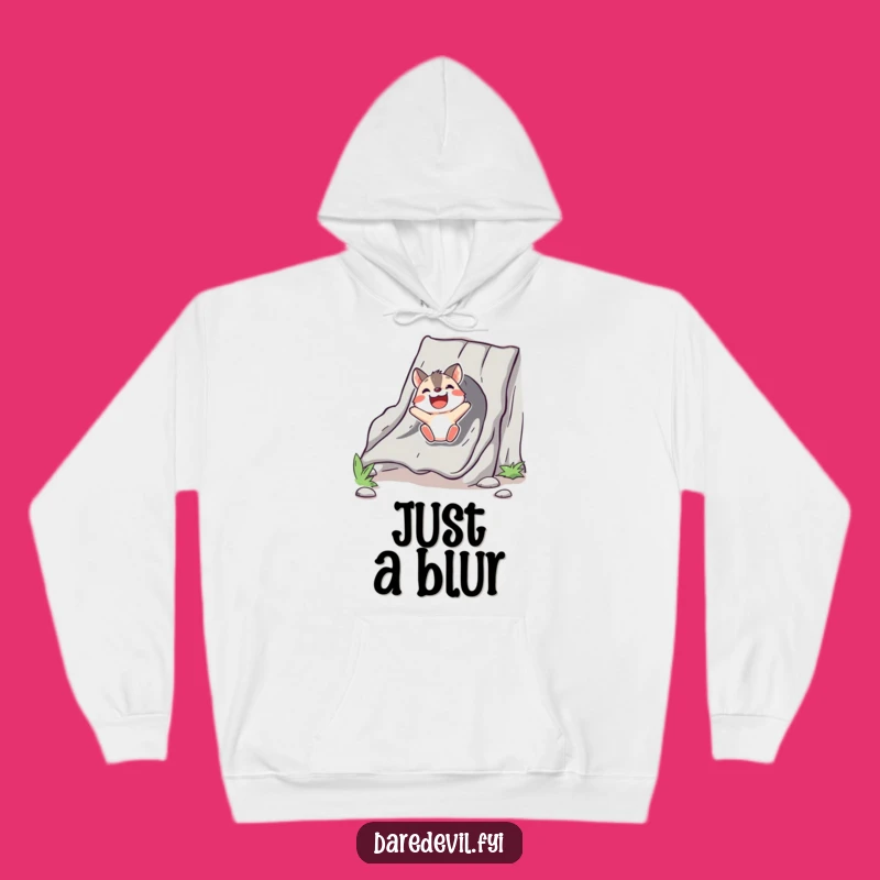 Funny Animal Chute Slide Hoodie: Bold Character's Delightful Ride, Cozy Gift!