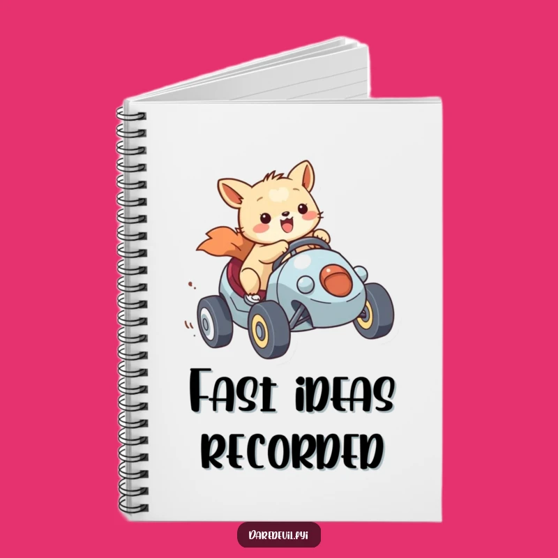 Funny Journal - Animal's Speedy Journey, Creative Funny Gift Notebook