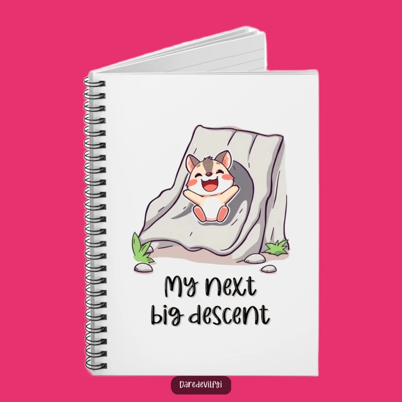 Funny Animal Chute Slide Notebook: Bold Character's Joyful Notes, Gift!