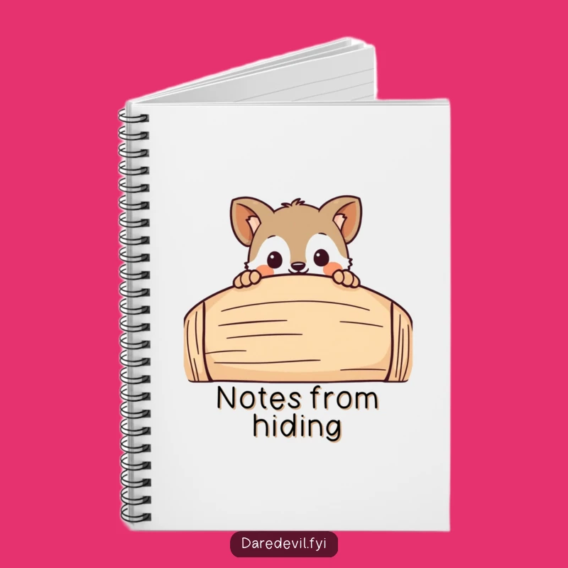 Funny Journal - Animal's Curious Peek, Creative Funny Gift Notebook