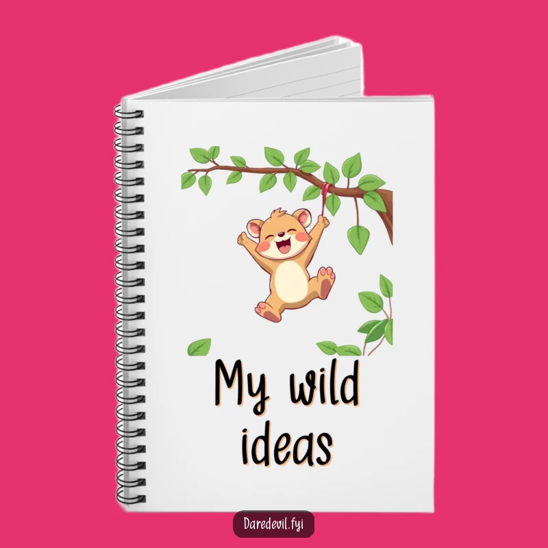 Funny Joyful Animal Notebook: Vine Swinging Ideas, Perfect Funny Gift