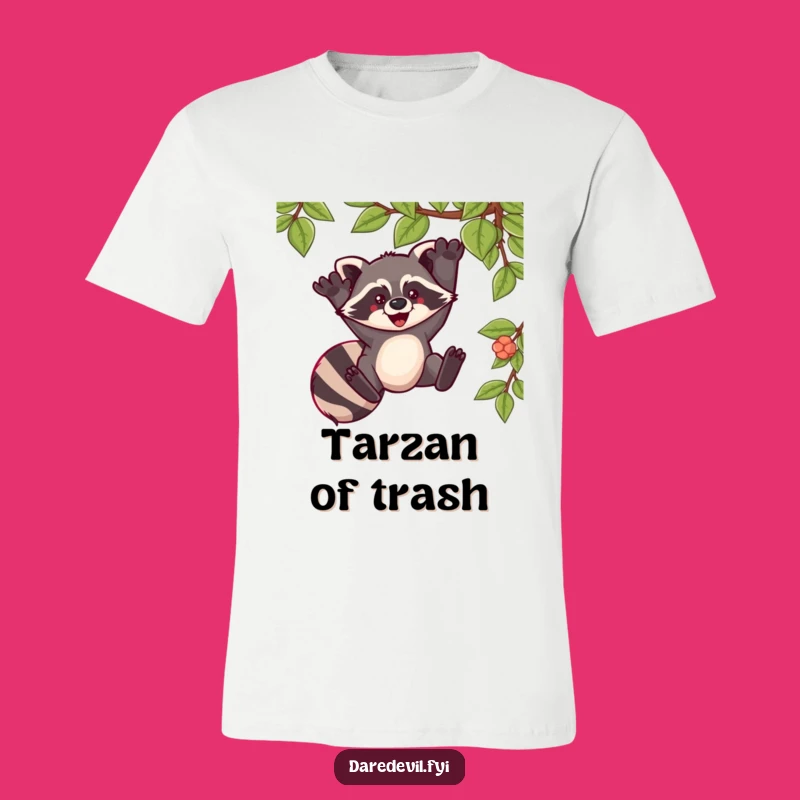Funny Raccoon T-Shirt: Unleash Your Inner Daredevil