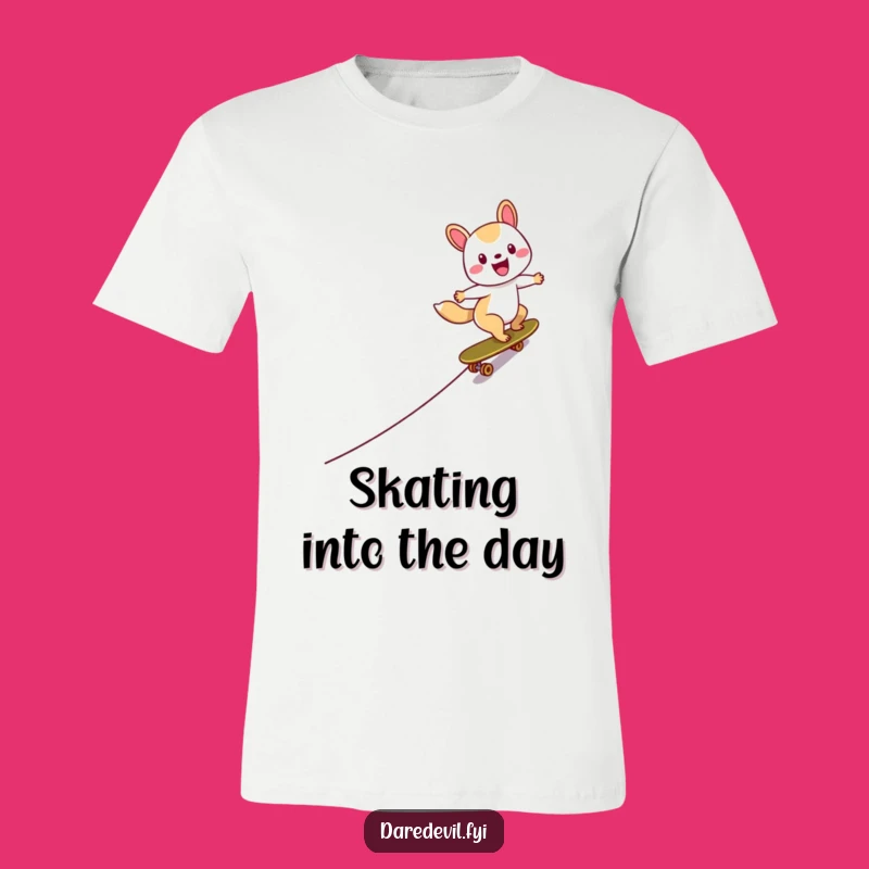 Funny Skater Animal T-Shirt: Extreme Speed Design, Hilarious Tee